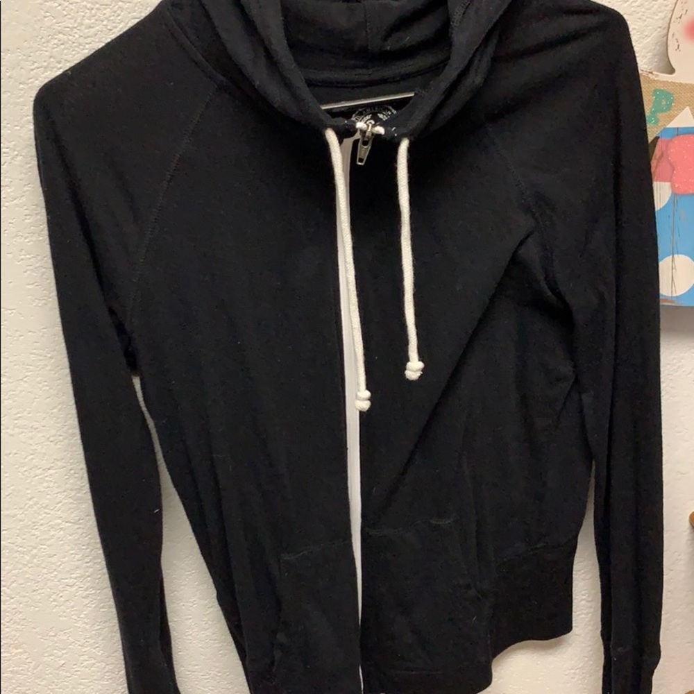 Black light weight coat